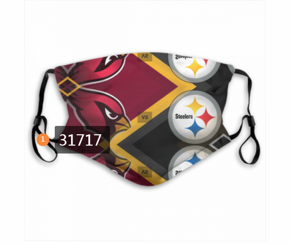 2020 NFL Pittsburgh Steelers 2602 Dust mask with filter